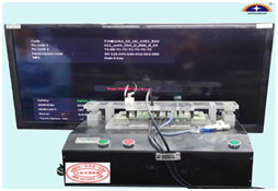 TV controlling board’s functional test fixture