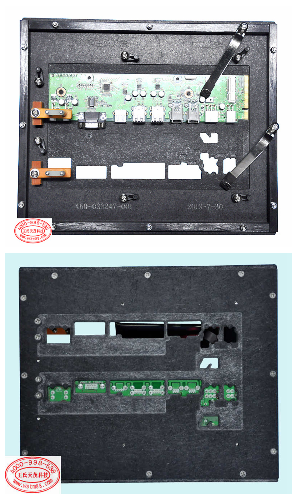 Wave solder pallet